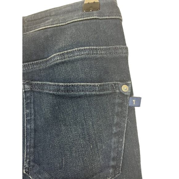 Anthropologie PILCRO The Demilune Women’s Sz 27 Blue Bootcut Denim Jeans - Picture 6 of 10